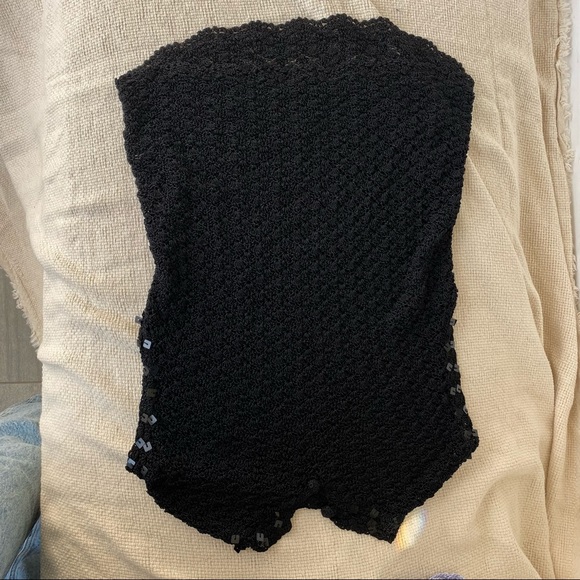 Sequin crotchet tank top - Picture 8 of 8